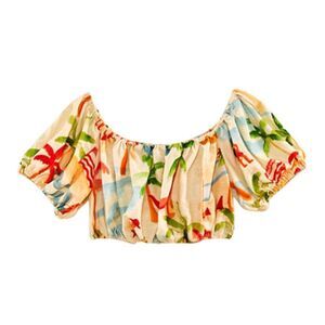 FARM Rio Copacabana Crop Top size Large NWT